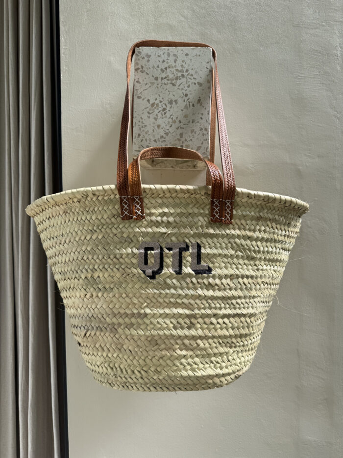 Embroidery Initial Beach Bag - Image 6